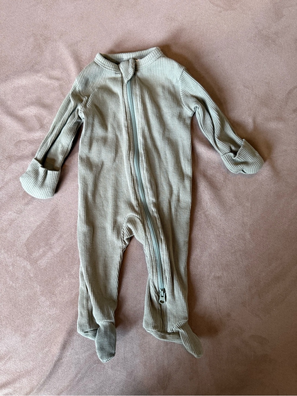 Mebie Baby Zippered Footie